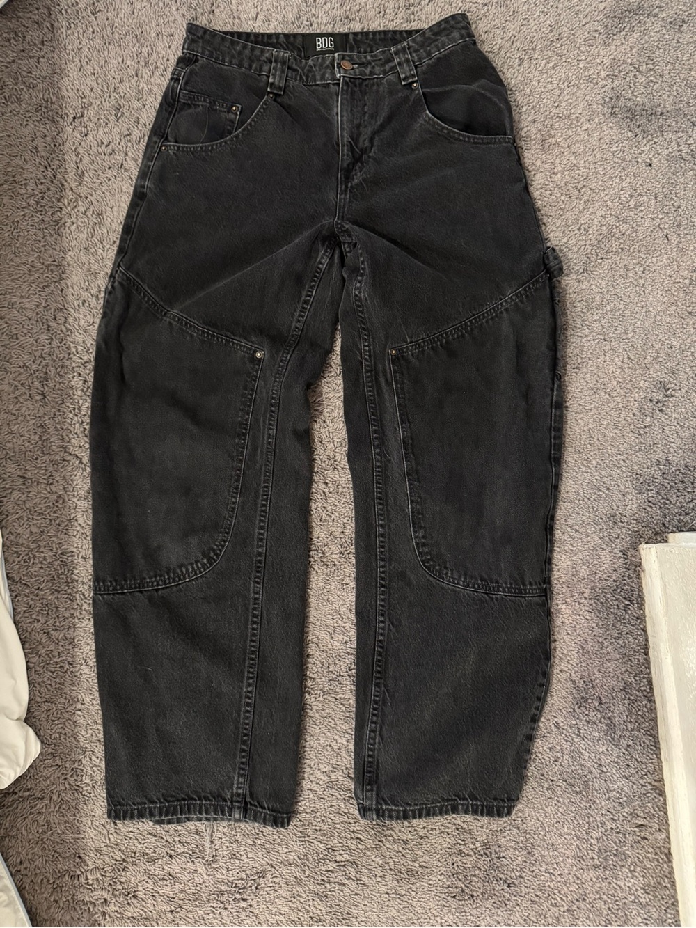 Urban Outfitters BDG Black Carpenter Jeans